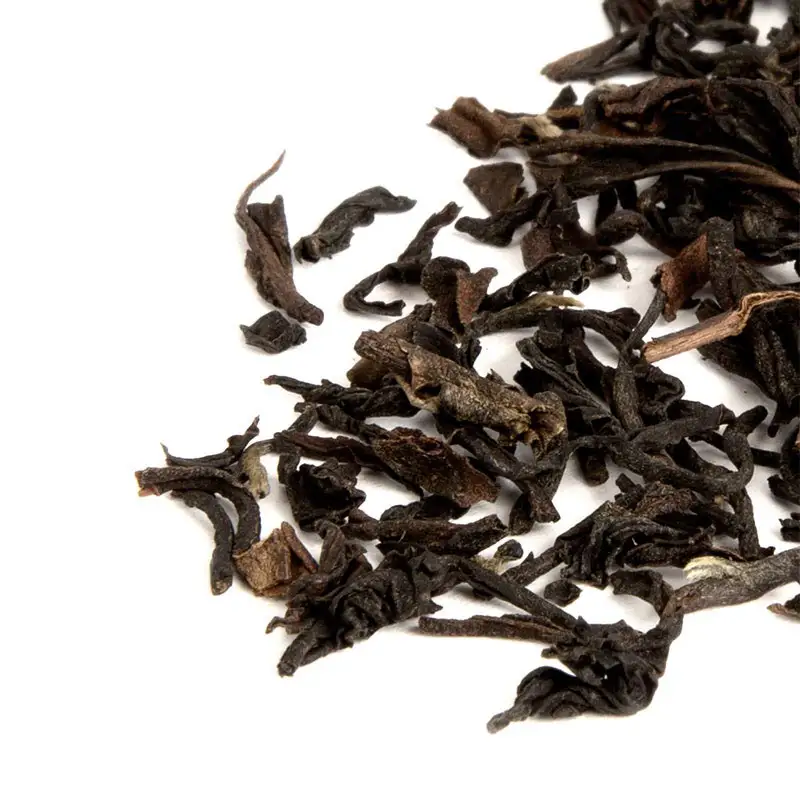 Schwarzer Tee Teeblätter